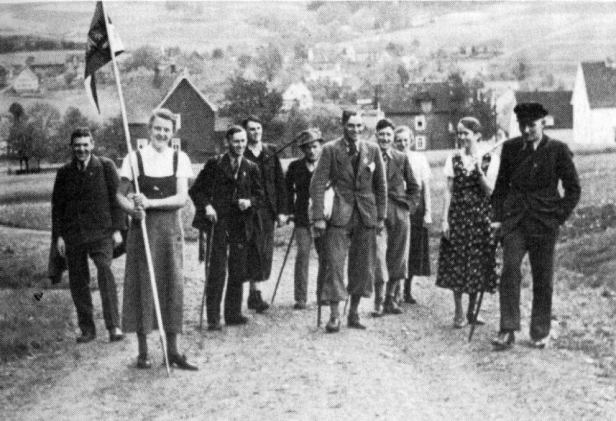 1938 - SGV Wanderung zum Kindelsberg